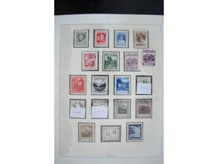 1912/2000, postfrische, ungebrauchte (teils Neugummi) und gestempelte Sammlung, teils in beiden Erhaltungen gesammelt mit u.a