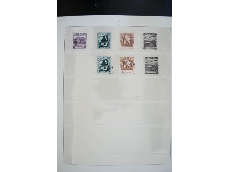 1912/2000, postfrische, ungebrauchte (teils Neugummi) und gestempelte Sammlung, teils in beiden Erhaltungen gesammelt mit u.a