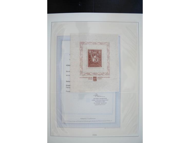 1912/2000, postfrische, ungebrauchte (teils Neugummi) und gestempelte Sammlung, teils in beiden Erhaltungen gesammelt mit u.a