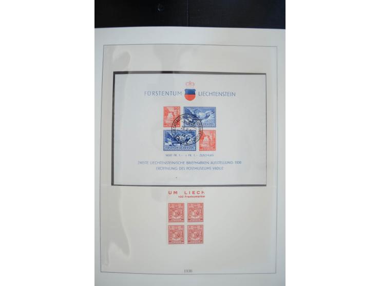 1912/2000, postfrische, ungebrauchte (teils Neugummi) und gestempelte Sammlung, teils in beiden Erhaltungen gesammelt mit u.a