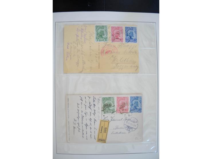 1912/2000, postfrische, ungebrauchte (teils Neugummi) und gestempelte Sammlung, teils in beiden Erhaltungen gesammelt mit u.a