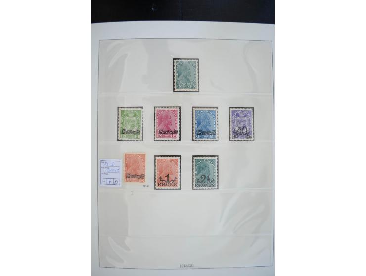 1912/2000, postfrische, ungebrauchte (teils Neugummi) und gestempelte Sammlung, teils in beiden Erhaltungen gesammelt mit u.a