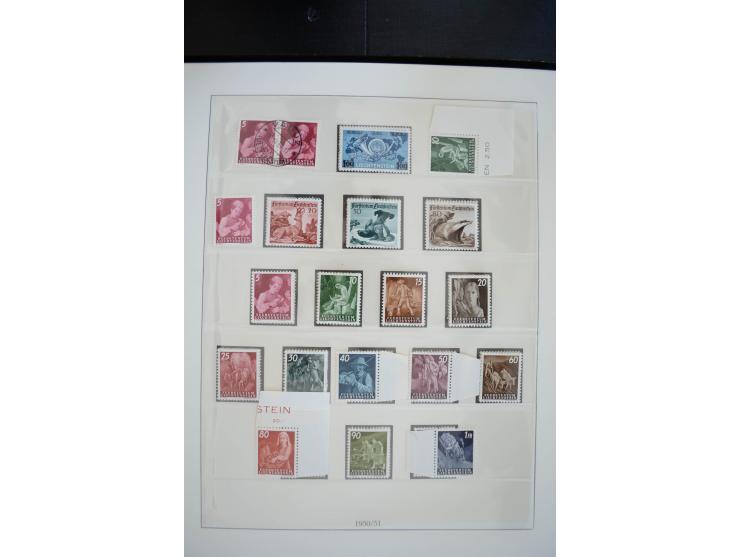 1912/2000, postfrische, ungebrauchte (teils Neugummi) und gestempelte Sammlung, teils in beiden Erhaltungen gesammelt mit u.a
