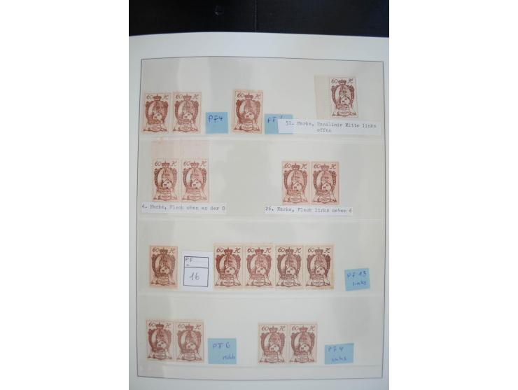 1912/2000, postfrische, ungebrauchte (teils Neugummi) und gestempelte Sammlung, teils in beiden Erhaltungen gesammelt mit u.a