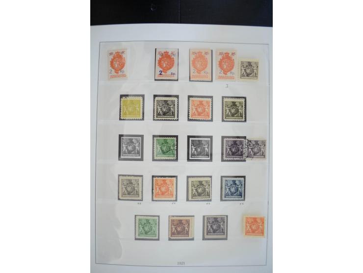 1912/2000, postfrische, ungebrauchte (teils Neugummi) und gestempelte Sammlung, teils in beiden Erhaltungen gesammelt mit u.a