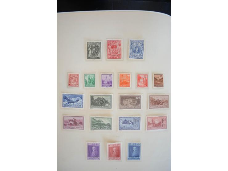 1912/2005, postfrische, ungebrauchte und gestempelte Sammlung, teils in beiden Erhaltungen gesammelt, mit u.a. Mi.-Nr. 94-107