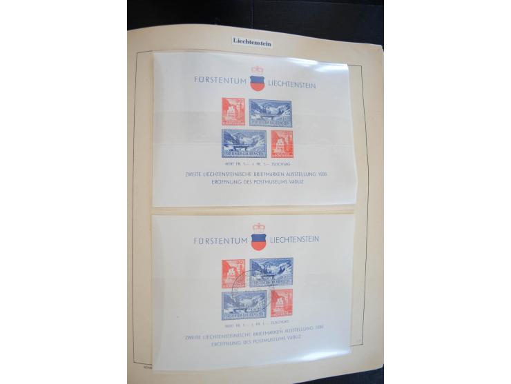 1912/2005, postfrische, ungebrauchte und gestempelte Sammlung, teils in beiden Erhaltungen gesammelt, mit u.a. Mi.-Nr. 94-107