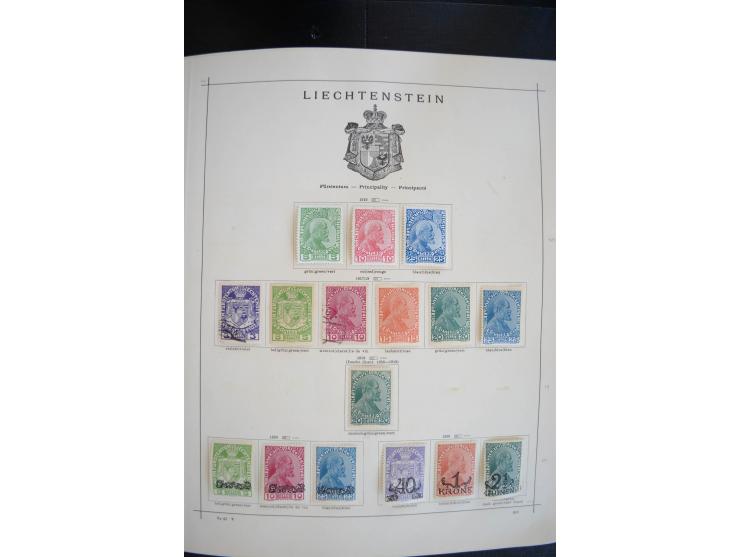 1912/2005, postfrische, ungebrauchte und gestempelte Sammlung, teils in beiden Erhaltungen gesammelt, mit u.a. Mi.-Nr. 94-107