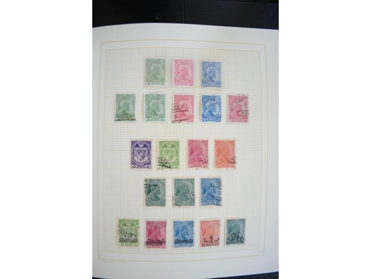 1912/2005, postfrische, ungebrauchte und gestempelte Sammlung, teils in beiden Erhaltungen gesammelt, mit u.a. Mi.-Nr. 94-107
