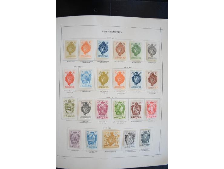 1912/2005, postfrische, ungebrauchte und gestempelte Sammlung, teils in beiden Erhaltungen gesammelt, mit u.a. Mi.-Nr. 94-107