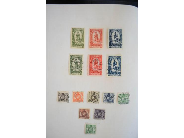 1912/2005, postfrische, ungebrauchte und gestempelte Sammlung, teils in beiden Erhaltungen gesammelt, mit u.a. Mi.-Nr. 94-107