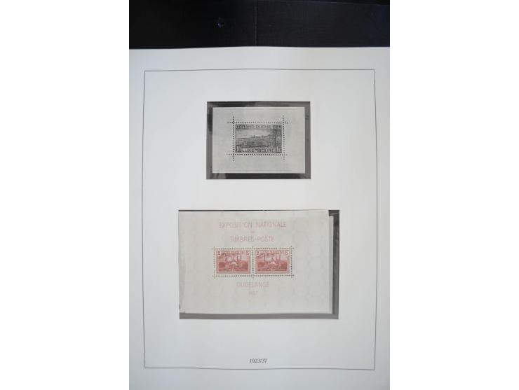 1852/1976, postfrische und ungebrauchte Sammlung mit u.a. Mi.-Nr. 1 (2), 2 (3), 7, 8, 10, 11, 72 KLB, 121 KLB, 266-80 (ohne 2