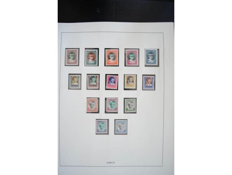 1852/1976, postfrische und ungebrauchte Sammlung mit u.a. Mi.-Nr. 1 (2), 2 (3), 7, 8, 10, 11, 72 KLB, 121 KLB, 266-80 (ohne 2