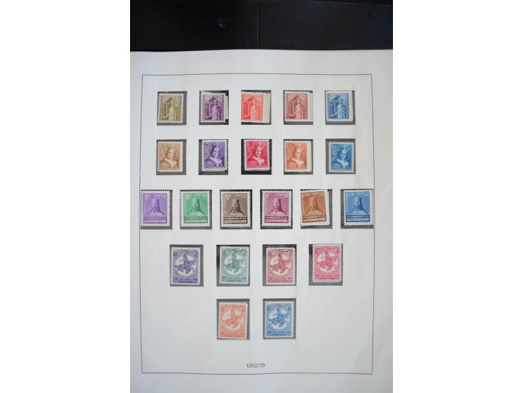1852/1976, postfrische und ungebrauchte Sammlung mit u.a. Mi.-Nr. 1 (2), 2 (3), 7, 8, 10, 11, 72 KLB, 121 KLB, 266-80 (ohne 2