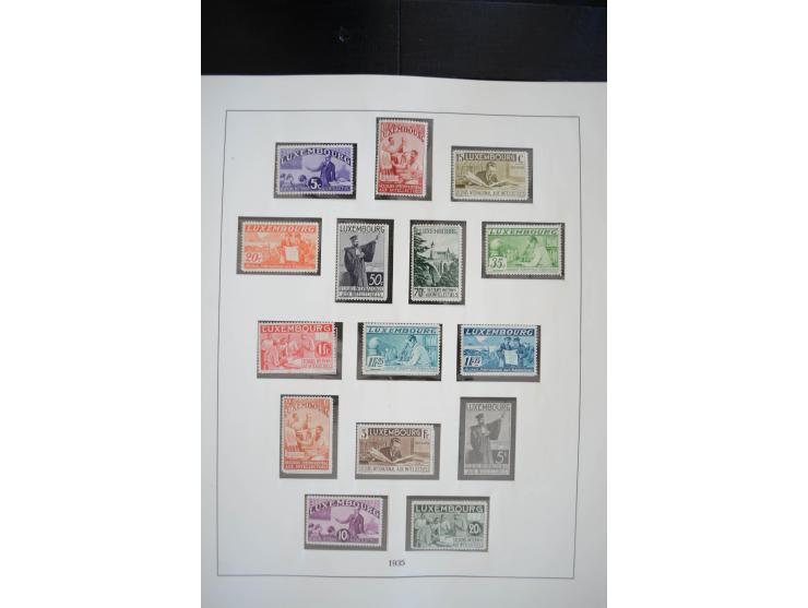 1852/1976, postfrische und ungebrauchte Sammlung mit u.a. Mi.-Nr. 1 (2), 2 (3), 7, 8, 10, 11, 72 KLB, 121 KLB, 266-80 (ohne 2