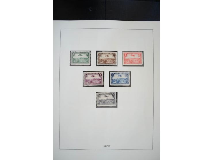 1852/1976, postfrische und ungebrauchte Sammlung mit u.a. Mi.-Nr. 1 (2), 2 (3), 7, 8, 10, 11, 72 KLB, 121 KLB, 266-80 (ohne 2