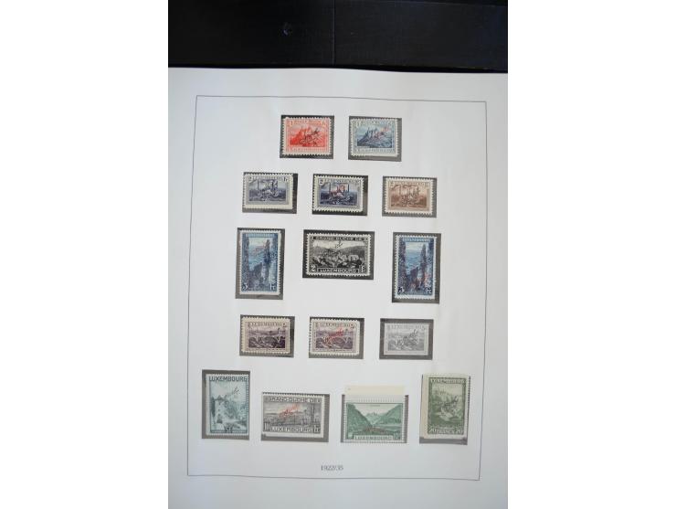 1852/1976, postfrische und ungebrauchte Sammlung mit u.a. Mi.-Nr. 1 (2), 2 (3), 7, 8, 10, 11, 72 KLB, 121 KLB, 266-80 (ohne 2