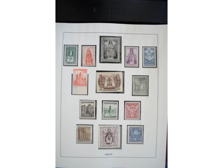 1852/1976, postfrische und ungebrauchte Sammlung mit u.a. Mi.-Nr. 1 (2), 2 (3), 7, 8, 10, 11, 72 KLB, 121 KLB, 266-80 (ohne 2