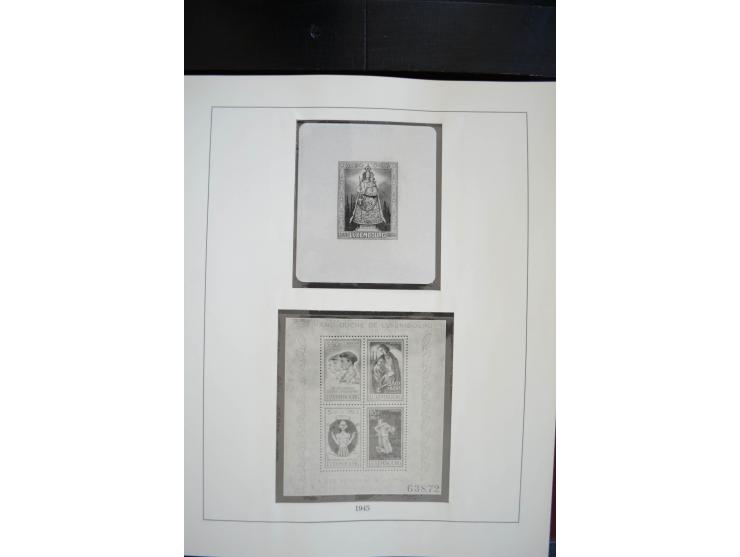 1852/1976, postfrische und ungebrauchte Sammlung mit u.a. Mi.-Nr. 1 (2), 2 (3), 7, 8, 10, 11, 72 KLB, 121 KLB, 266-80 (ohne 2