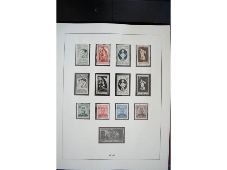 1852/1976, postfrische und ungebrauchte Sammlung mit u.a. Mi.-Nr. 1 (2), 2 (3), 7, 8, 10, 11, 72 KLB, 121 KLB, 266-80 (ohne 2