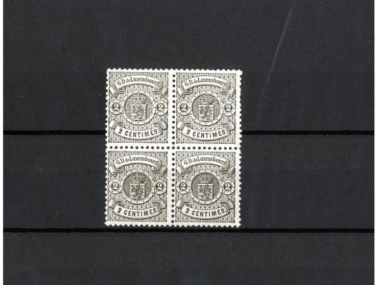 1875/80, Partie von rd. 100 Probedrucken (meist Essays de Bruk), dabei einige in Einheiten, teils sign.