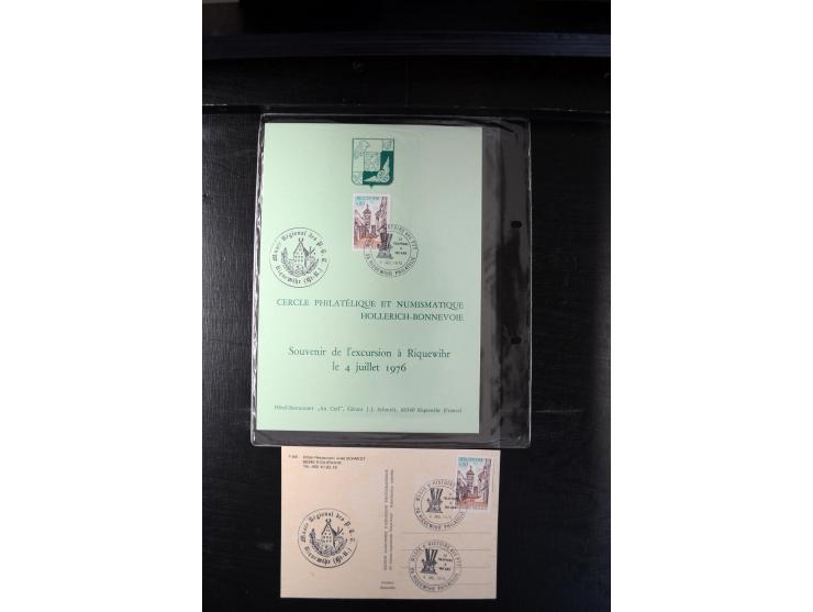 1932/70 (ca.), kleine Partie Briefe und Karten, dabei bessere Caritas-Frankaturen und FDC