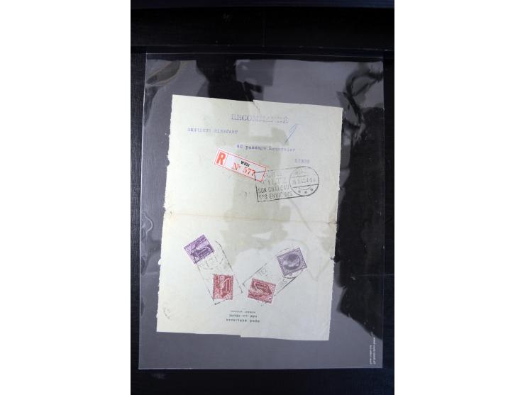 1932/70 (ca.), kleine Partie Briefe und Karten, dabei bessere Caritas-Frankaturen und FDC