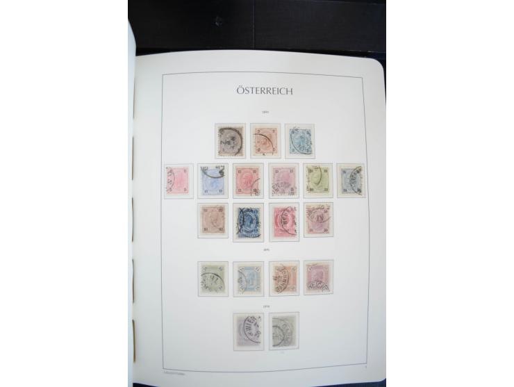 1850/2000, postfrische, ungebrauchte und gestempelte Sammlung mit u.a. Mi.-Nr. 161-77, 518-23, 555, 556, 588, VI-VII, Bl.1 et