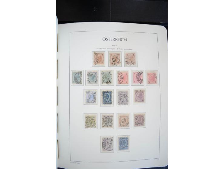 1850/2000, postfrische, ungebrauchte und gestempelte Sammlung mit u.a. Mi.-Nr. 161-77, 518-23, 555, 556, 588, VI-VII, Bl.1 et
