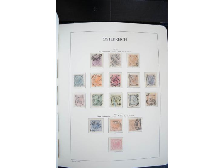 1850/2000, postfrische, ungebrauchte und gestempelte Sammlung mit u.a. Mi.-Nr. 161-77, 518-23, 555, 556, 588, VI-VII, Bl.1 et