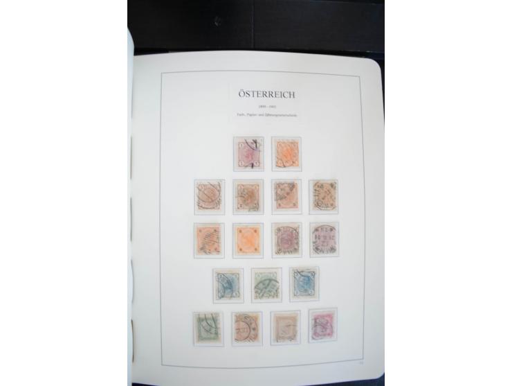 1850/2000, postfrische, ungebrauchte und gestempelte Sammlung mit u.a. Mi.-Nr. 161-77, 518-23, 555, 556, 588, VI-VII, Bl.1 et
