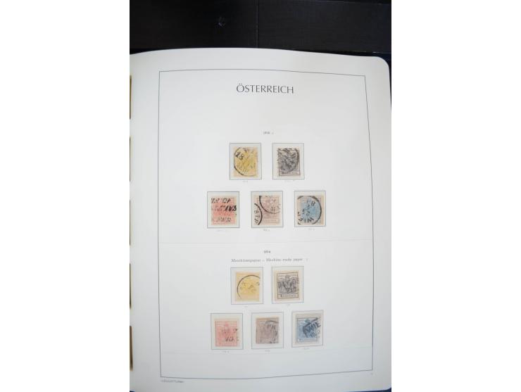1850/2000, postfrische, ungebrauchte und gestempelte Sammlung mit u.a. Mi.-Nr. 161-77, 518-23, 555, 556, 588, VI-VII, Bl.1 et