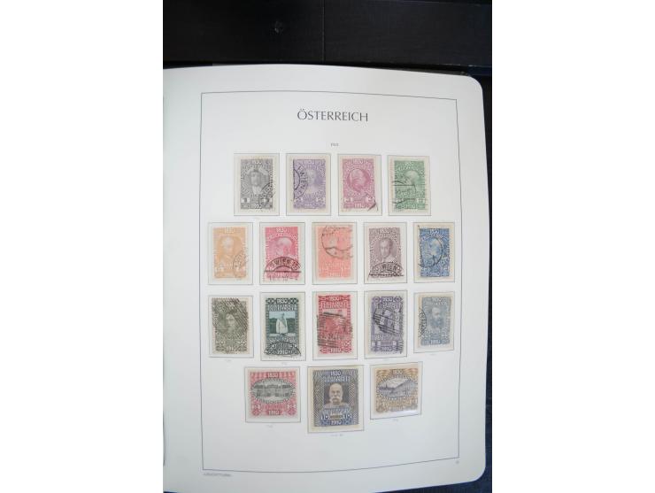 1850/2000, postfrische, ungebrauchte und gestempelte Sammlung mit u.a. Mi.-Nr. 161-77, 518-23, 555, 556, 588, VI-VII, Bl.1 et