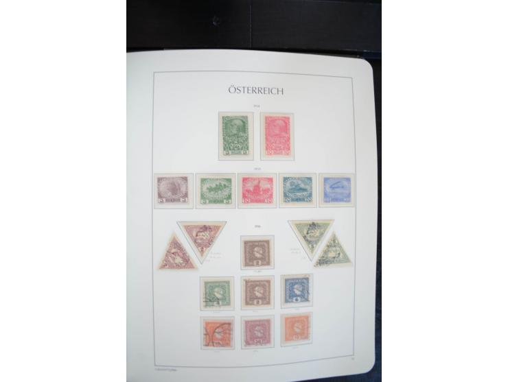 1850/2000, postfrische, ungebrauchte und gestempelte Sammlung mit u.a. Mi.-Nr. 161-77, 518-23, 555, 556, 588, VI-VII, Bl.1 et