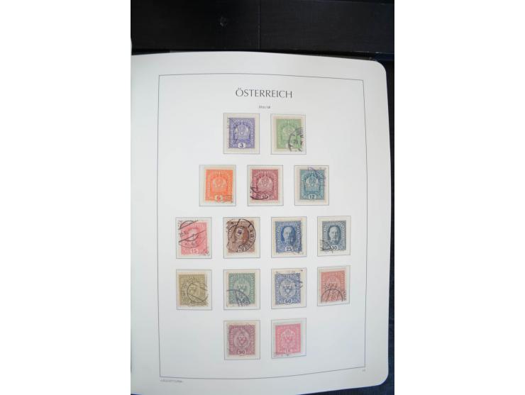 1850/2000, postfrische, ungebrauchte und gestempelte Sammlung mit u.a. Mi.-Nr. 161-77, 518-23, 555, 556, 588, VI-VII, Bl.1 et