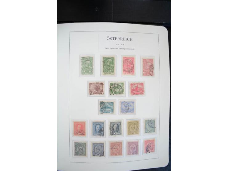 1850/2000, postfrische, ungebrauchte und gestempelte Sammlung mit u.a. Mi.-Nr. 161-77, 518-23, 555, 556, 588, VI-VII, Bl.1 et