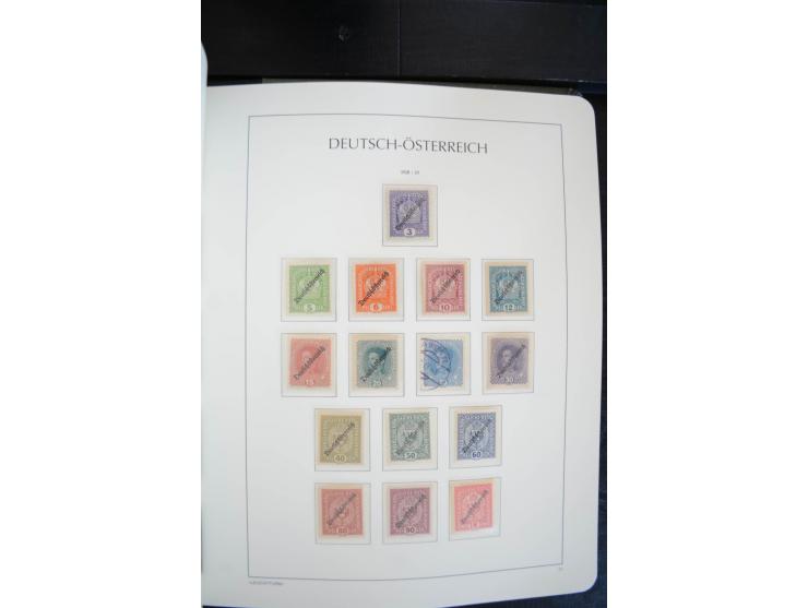 1850/2000, postfrische, ungebrauchte und gestempelte Sammlung mit u.a. Mi.-Nr. 161-77, 518-23, 555, 556, 588, VI-VII, Bl.1 et