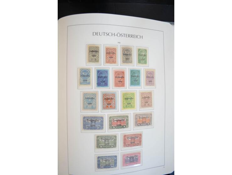 1850/2000, postfrische, ungebrauchte und gestempelte Sammlung mit u.a. Mi.-Nr. 161-77, 518-23, 555, 556, 588, VI-VII, Bl.1 et
