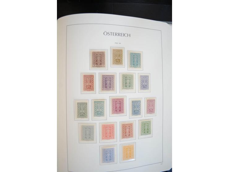 1850/2000, postfrische, ungebrauchte und gestempelte Sammlung mit u.a. Mi.-Nr. 161-77, 518-23, 555, 556, 588, VI-VII, Bl.1 et