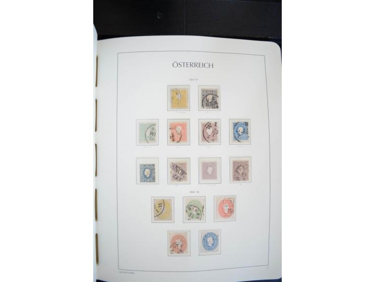 1850/2000, postfrische, ungebrauchte und gestempelte Sammlung mit u.a. Mi.-Nr. 161-77, 518-23, 555, 556, 588, VI-VII, Bl.1 et