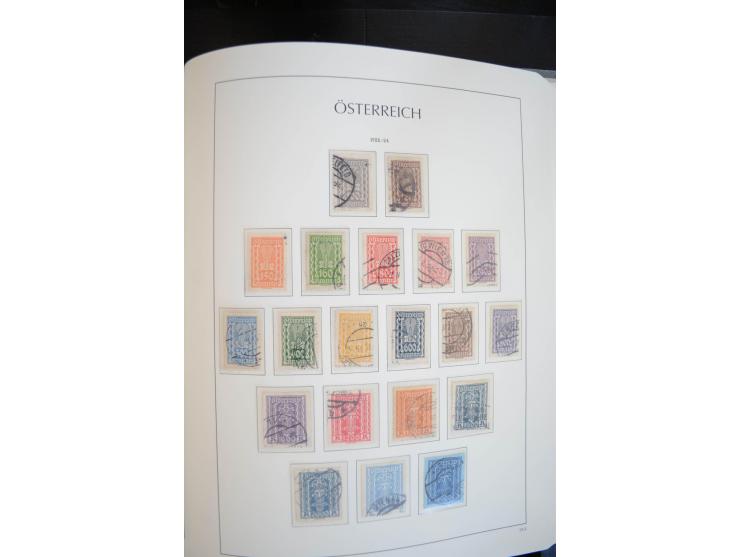 1850/2000, postfrische, ungebrauchte und gestempelte Sammlung mit u.a. Mi.-Nr. 161-77, 518-23, 555, 556, 588, VI-VII, Bl.1 et