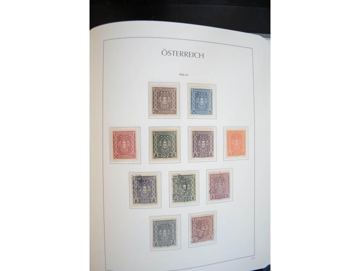 1850/2000, postfrische, ungebrauchte und gestempelte Sammlung mit u.a. Mi.-Nr. 161-77, 518-23, 555, 556, 588, VI-VII, Bl.1 et