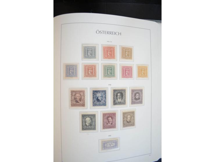 1850/2000, postfrische, ungebrauchte und gestempelte Sammlung mit u.a. Mi.-Nr. 161-77, 518-23, 555, 556, 588, VI-VII, Bl.1 et