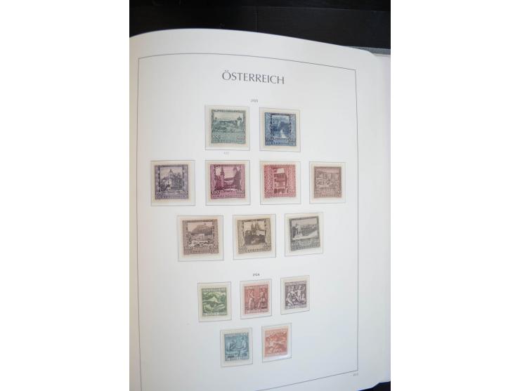 1850/2000, postfrische, ungebrauchte und gestempelte Sammlung mit u.a. Mi.-Nr. 161-77, 518-23, 555, 556, 588, VI-VII, Bl.1 et