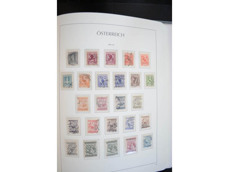 1850/2000, postfrische, ungebrauchte und gestempelte Sammlung mit u.a. Mi.-Nr. 161-77, 518-23, 555, 556, 588, VI-VII, Bl.1 et