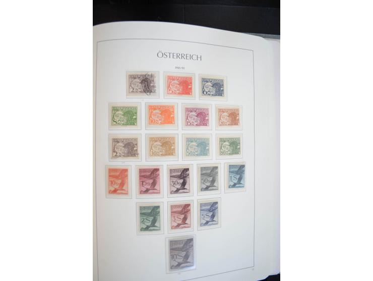 1850/2000, postfrische, ungebrauchte und gestempelte Sammlung mit u.a. Mi.-Nr. 161-77, 518-23, 555, 556, 588, VI-VII, Bl.1 et