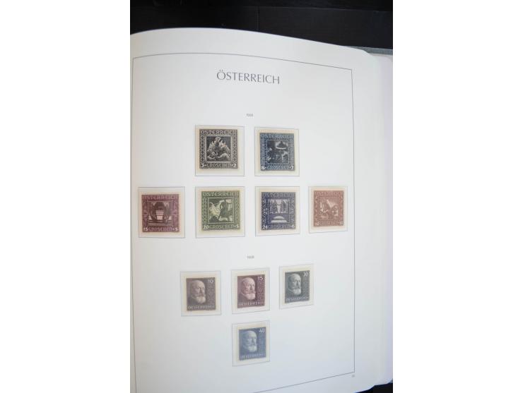 1850/2000, postfrische, ungebrauchte und gestempelte Sammlung mit u.a. Mi.-Nr. 161-77, 518-23, 555, 556, 588, VI-VII, Bl.1 et
