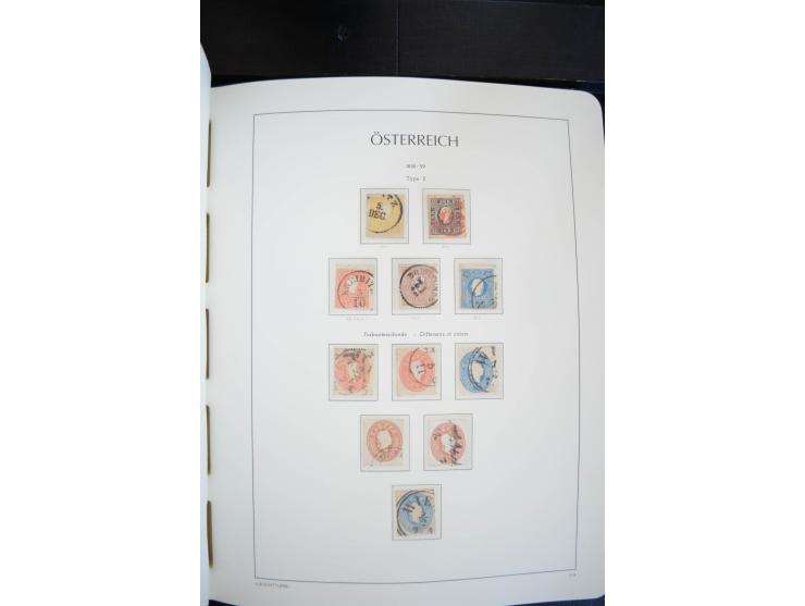 1850/2000, postfrische, ungebrauchte und gestempelte Sammlung mit u.a. Mi.-Nr. 161-77, 518-23, 555, 556, 588, VI-VII, Bl.1 et