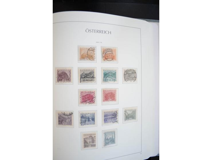 1850/2000, postfrische, ungebrauchte und gestempelte Sammlung mit u.a. Mi.-Nr. 161-77, 518-23, 555, 556, 588, VI-VII, Bl.1 et