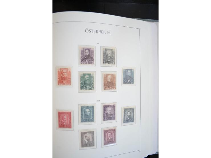 1850/2000, postfrische, ungebrauchte und gestempelte Sammlung mit u.a. Mi.-Nr. 161-77, 518-23, 555, 556, 588, VI-VII, Bl.1 et